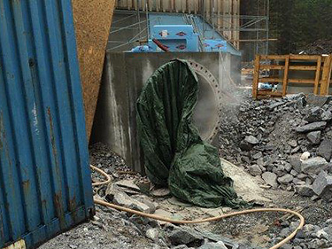 水力發(fā)電廠壓力鋼管與蝸殼連接法蘭的平整度/平面度測(cè)量